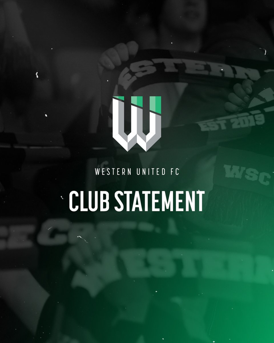 wufcofficial's tweet photo. Western United Football Club confirms it has today lodged an appeal of Football Australia’s decision to withdraw its A-League licence.

As this is a regulatory process, the Club will be making no further comment at this time.

https://t.co/YGJbquwdGe https://t.co/e6kANgR1t5