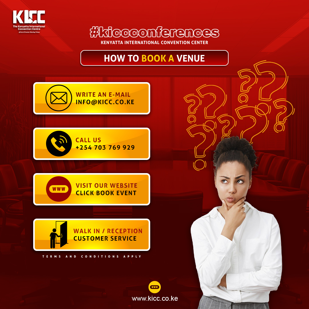 Are you planning an unforgettable event? Book your venue at KICC today and enjoy top-notch facilities, perfect for any occasion—don’t miss out on hosting your next big moment! 🎉#kiccevents