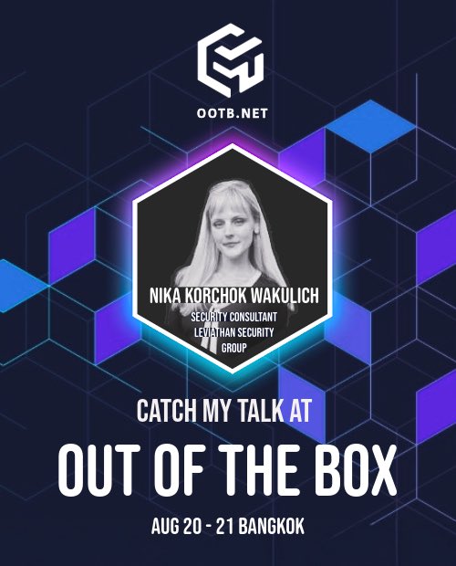 ic3qu33n (@nikaroxanne) on Twitter photo Had such a great experience speaking at <a href="/OOTBconf/">Out Of The Box Security Conference</a> earlier today about UEFI & SMM RE/xdev ✨ thank you to the entire team <a href="/OOTBconf/">Out Of The Box Security Conference</a> <a href="/l33tdawg/">l33tdawg</a> for organizing and for having me as a speaker. 🖤
my talk slidedeck will be made public, link will be shared when that’s up! Had such a great experience speaking at <a href="/OOTBconf/">Out Of The Box Security Conference</a> earlier today about UEFI & SMM RE/xdev ✨ thank you to the entire team <a href="/OOTBconf/">Out Of The Box Security Conference</a> <a href="/l33tdawg/">l33tdawg</a> for organizing and for having me as a speaker. 🖤
my talk slidedeck will be made public, link will be shared when that’s up!