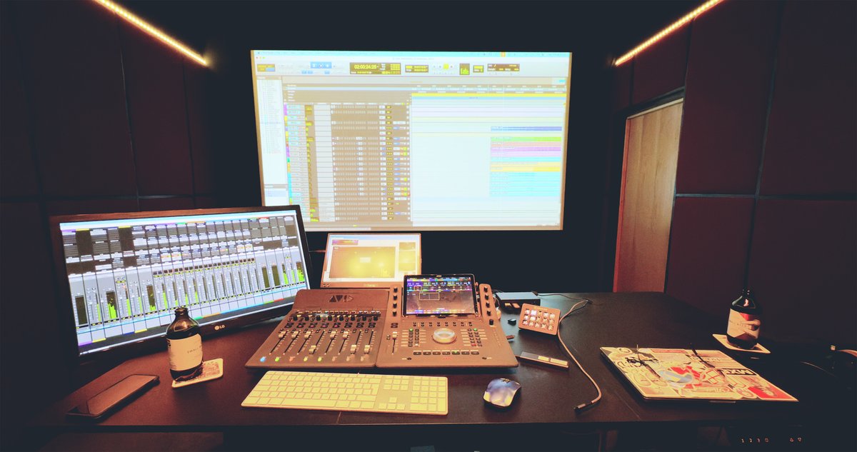 nosoundofficial's tweet photo. Working on some Dolby Atmos mixes of To The Core at the new studio of John Cohen in Norwich...Closure sounds quite incredible on 12 speakers 🔈 🎸 https://t.co/kwqNbw4W0f