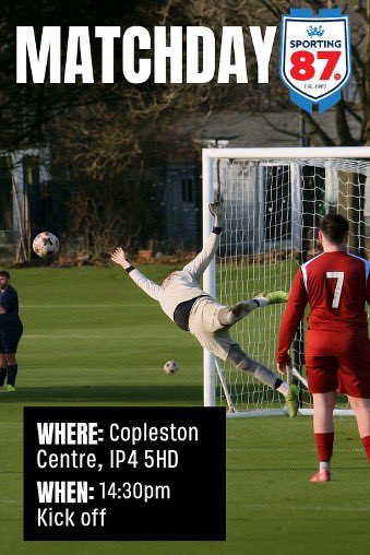 Sporting87Res's tweet image. WE ARE SO BACK! 

First game of the 2025/26 season is coming up and we are up against @Cops_FC reserves! Take a trip down the a14 and see suffolks premium ressie sides go head to head 🔥🔥🔥

Cover star: @samm_yung