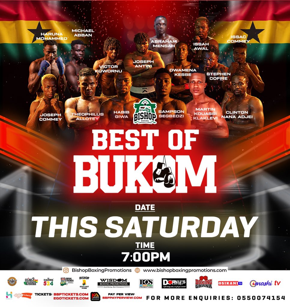 _bigelvis's tweet photo. Excerpts from #BestOfBukom open media workout.
🗓️ 23rd August, 2025.
📍 Bukom Boxing Arena https://t.co/QoEhxiiglP
