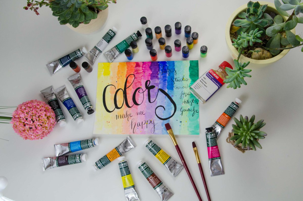 LUKAS Studio Gouache offers the control and consistency you need with its creamy texture that flows smoothly, dries matte, and can be layered or reactivated without losing colour intensity.

How do you use gouache in your creative process?