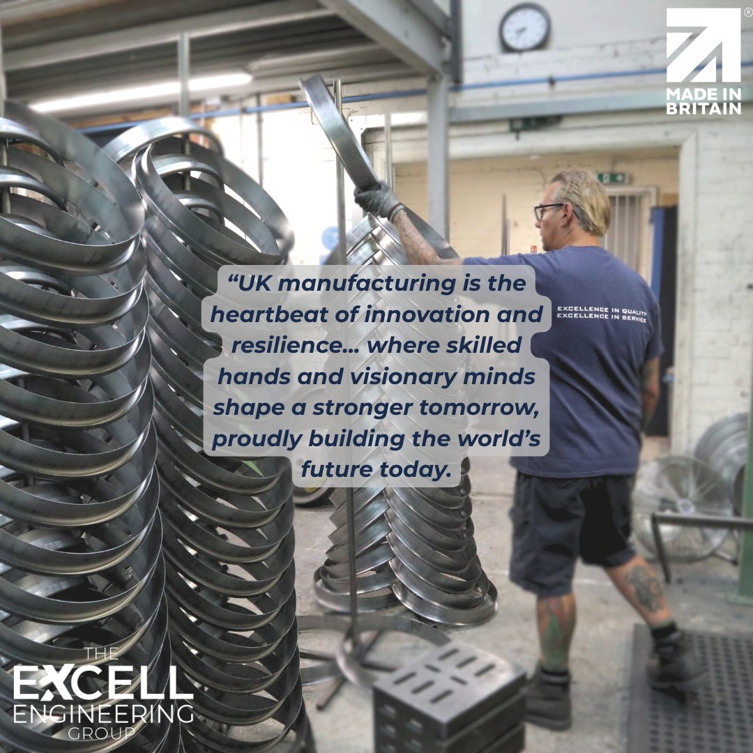 Turning vision into reality with every perfect spin... proud to be part of the UK’s manufacturing excellence. 

#excellmetalspinning #ukmfg #precisionengineering #metalspinning #manufacturingpride #madeinuk