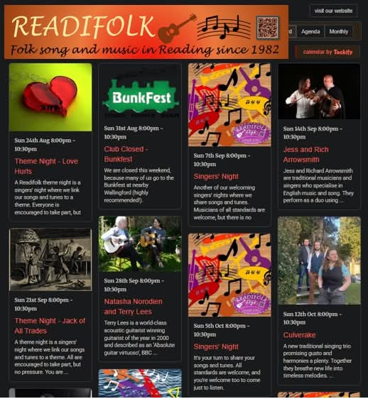 Look what we have coming up at the club over the coming weeks!