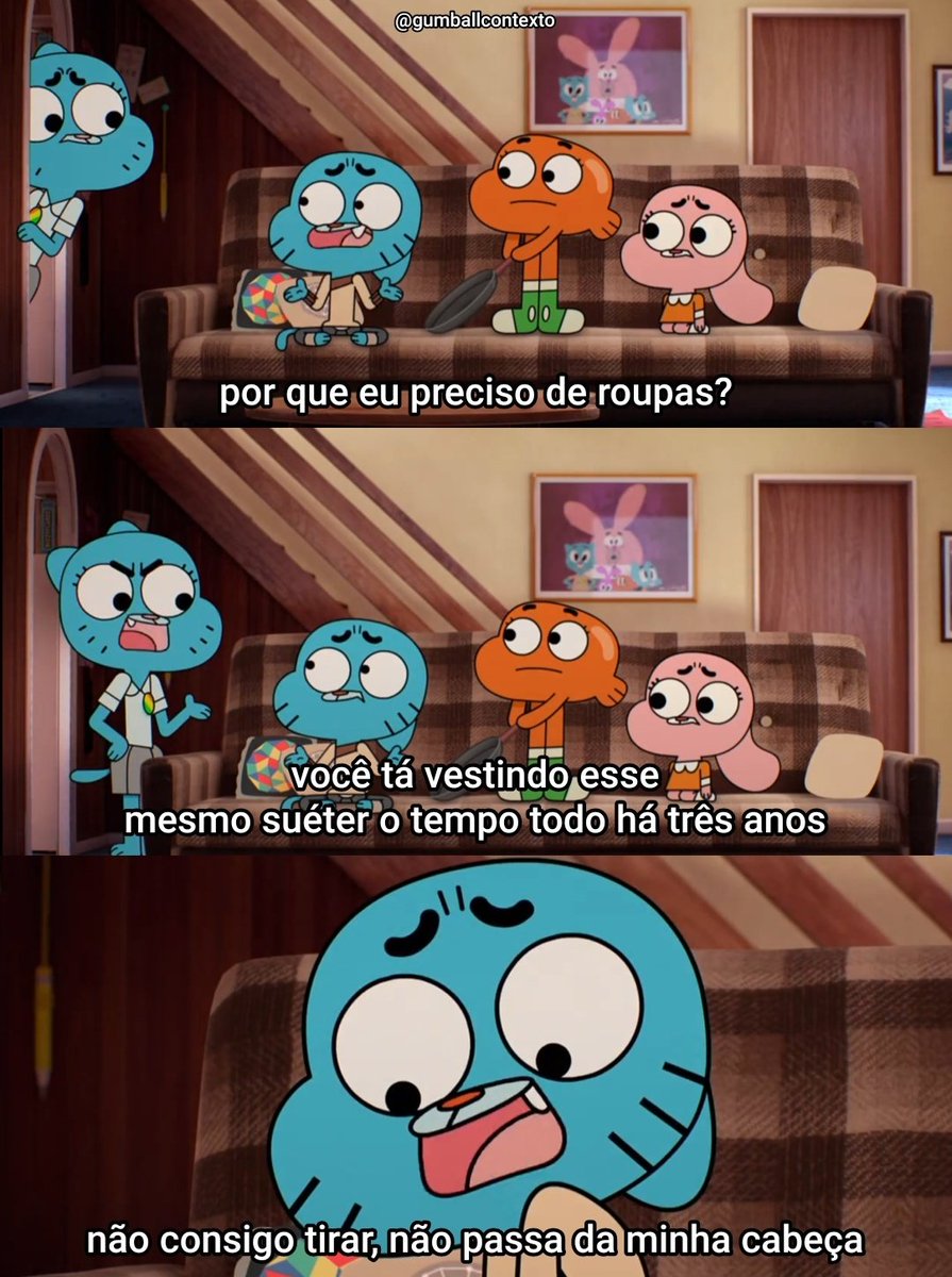 O incrível mundo de gumball fora de contexto tweet media