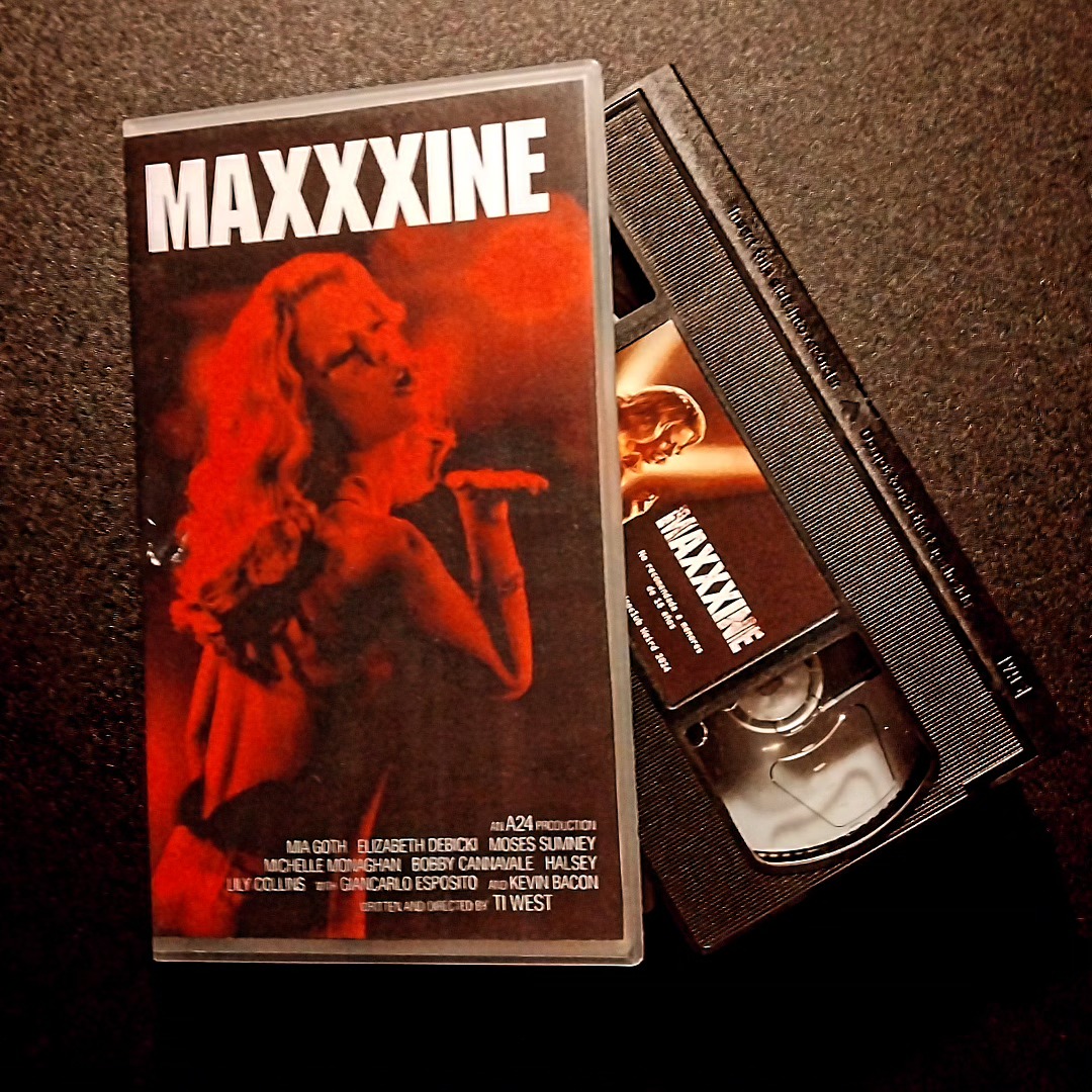 MaXXXine (Ti West, 2024) in glorious VHS courtesy of <a href="/VideoclubWeird/">VideoClub Weird</a> !