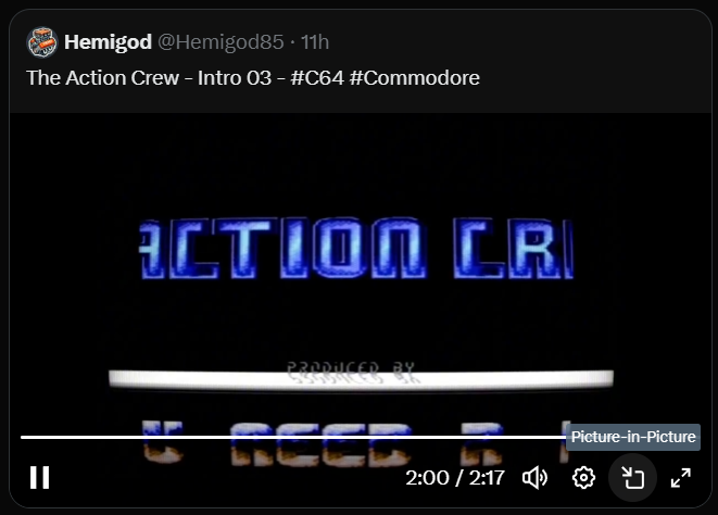 MXCartoons's tweet image. Vafan är syftet med PiP-läget om videon ändå slutar spelas så fort man scrollar bort den i flödet (trots att den ligger kvar nere i högra hörnet)?

#badUX