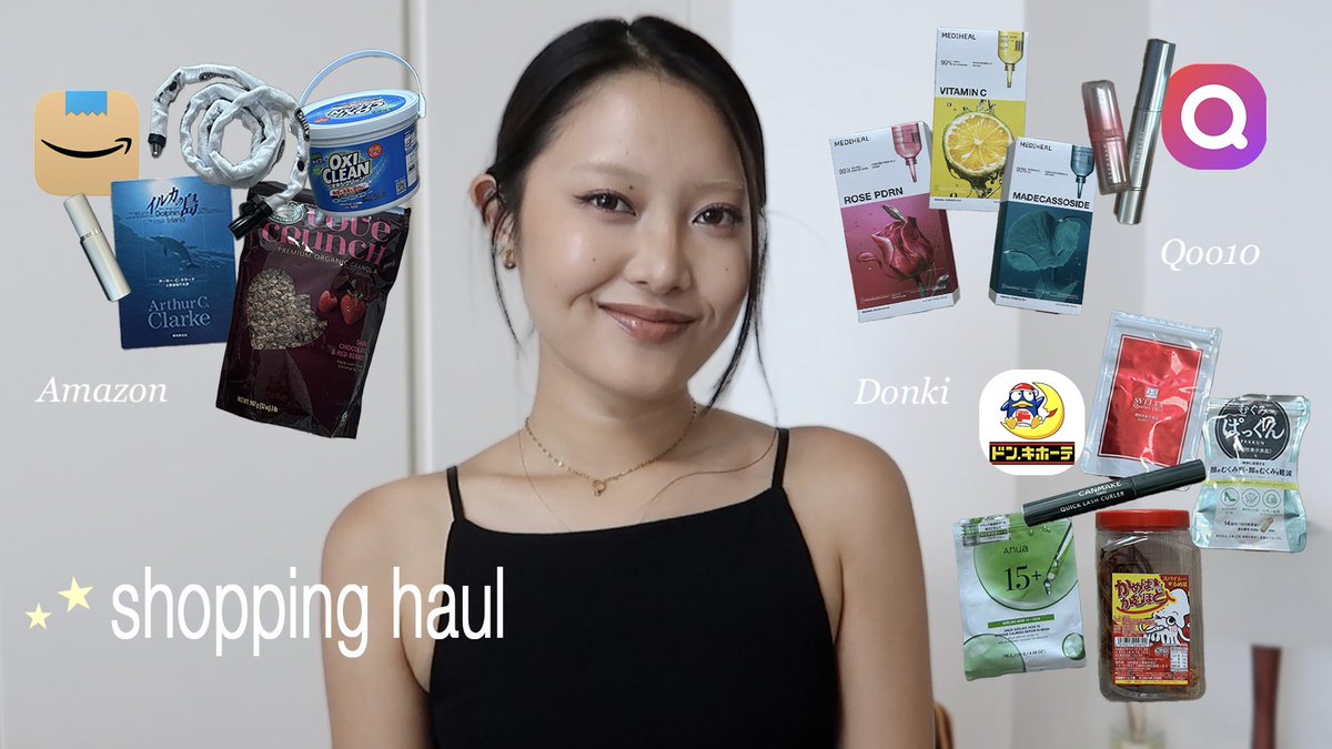 New YouTube video📹

(購入品)ドンキ・Amazon・Qoo10で買ったもの📦日用品/コスメ/サプリ/本
youtu.be/_qZu_gPOleI

生活感あふれるリアルな購入品紹介です😂🤍
たまにはこんなのもあり？？🫣
ドンキ、Amazon、Qoo10の購入品なので
よかったら参考にしてねっ🧚🏻‍♀️🧚🏻‍♀️