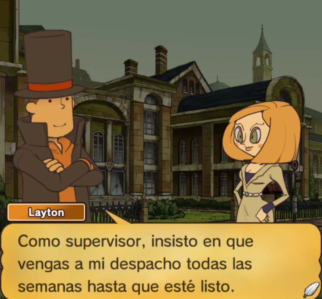 Luke_Leaker's tweet photo. Cuando el profesor Layton regresó a la universidad y en vez de dar clase se puso a ligar con una alumna

Canallesco como mínimo https://t.co/nR42A2OG7C