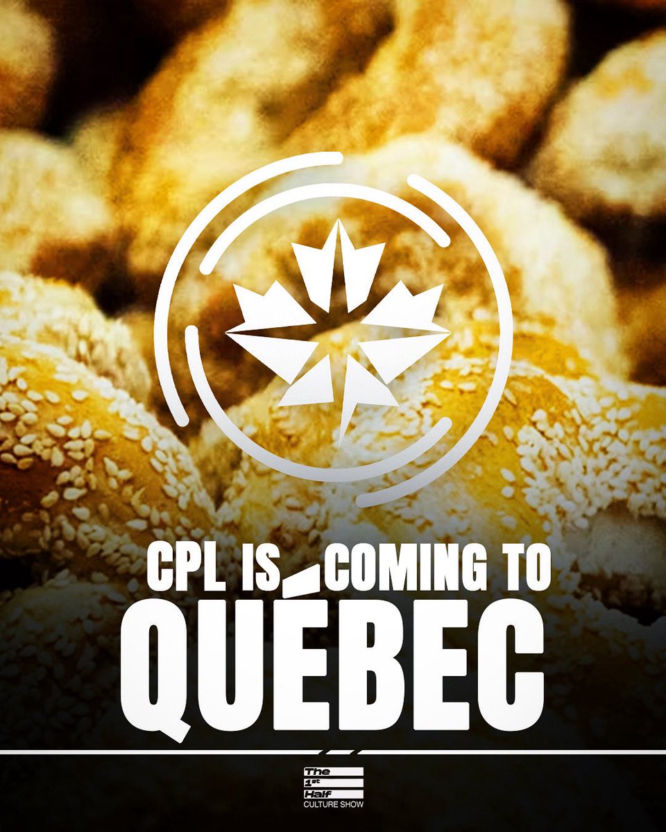 The 1st Half | ALL Things Soccer Culture 🇨🇦🇺🇸 (@the1sthalf_) on Twitter photo 🚨 A new Football club is arriving in the <a href="/CPLsoccer/">Canadian Premier League</a> , to debut in Quebec in 2026… We could not be more excited! ⚽🔥🇨🇦⚜️
🚨 Une nouvelle équipe de foot débarque en CPL en 2026… On est surexcités! ⚽🔥🇨🇦⚜️
<a href="/TSN690/">TSN 690 Montreal</a> <a href="/cultmtl/">Cult MTL</a> <a href="/MadelnCanada/">Made In Canada</a> 🚨 A new Football club is arriving in the <a href="/CPLsoccer/">Canadian Premier League</a> , to debut in Quebec in 2026… We could not be more excited! ⚽🔥🇨🇦⚜️
🚨 Une nouvelle équipe de foot débarque en CPL en 2026… On est surexcités! ⚽🔥🇨🇦⚜️
<a href="/TSN690/">TSN 690 Montreal</a> <a href="/cultmtl/">Cult MTL</a> <a href="/MadelnCanada/">Made In Canada</a>