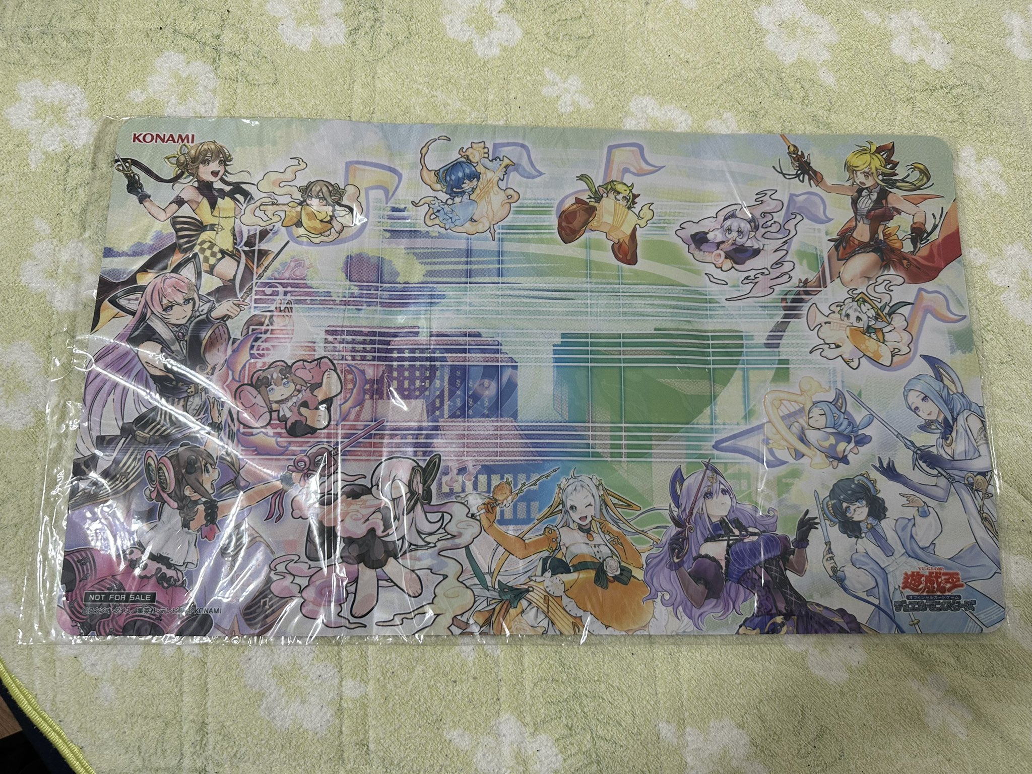 ドレミコード デッキパーツ + 公式プレイマット（未開封） 未開封品】ドレミコード プレイマット - トレカトラベル
