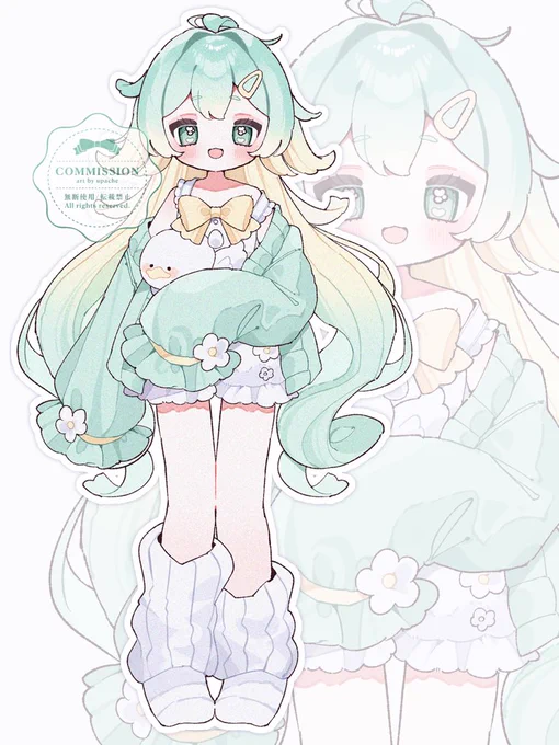 【お仕事】 水酉ぽみゅ様の新衣装をお仕立てさせていただきました…! よろしくお願いいたします