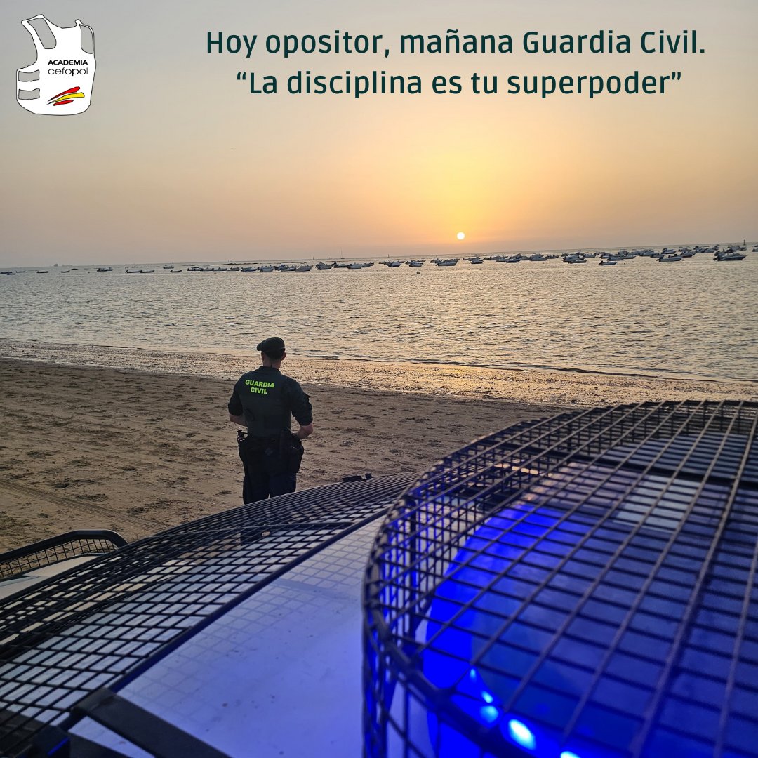✅ Preparación para ser Guardia Civil.
🟢 Comenzamos el 3 de septiembre de 2025.
👉 El mejor equipo docente formado por Guardias Civiles en activo y con amplia experiencia.👮

Cefopol.com
☎️ 601 268 928

📍El Puerto de Santa María (Cádiz)