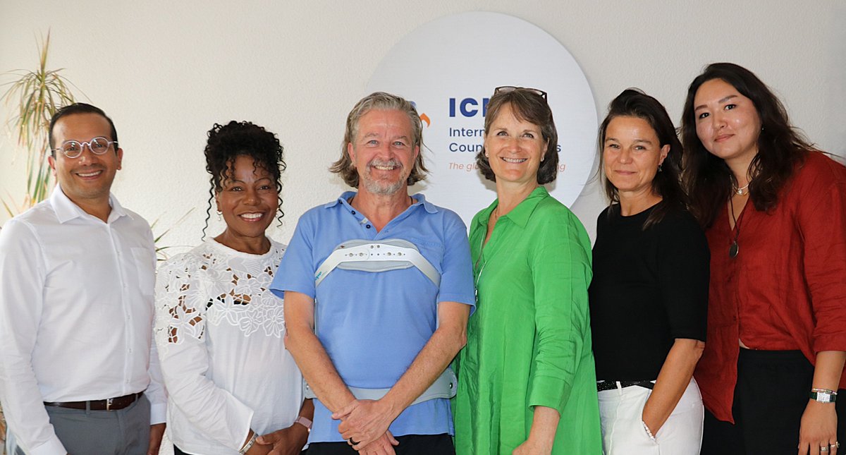 ICN was thrilled to welcome the new <a href="/world_midwives/">International Confederation of Midwives</a>  team to our offices! Together we’re exploring opportunities for collaboration and reaffirming our shared commitment to champion, support and strengthen the #nursing and #midwifery professions worldwide!🌍<a href="/HowardCatton/">Howard Catton</a> #nurses