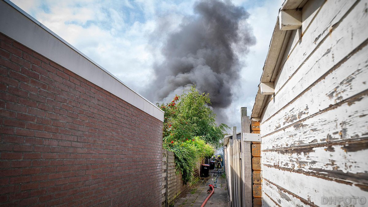 Asbest vrijgekomen bij brand
