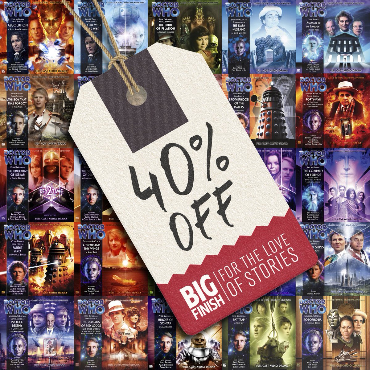 ⚡️ FLASH DOCTOR WHO SALE ⚡️ Click bgfn.sh/dwmrsale25 to get 40% off 50 Doctor Who downloads and bundles. 

Offer expires at 23:59 (UK time) on 25 August 2025.