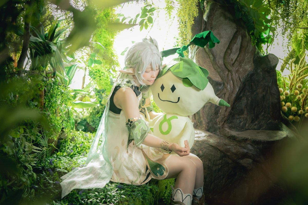 ⚠Cosplay
Genshin／Nahida 

することがないなら、私が遊びに連れていってあげましょうか？
　　　
📸 <a href="/mio299/">澪</a> 
#Kcos_photo
#第2スタジオ小町