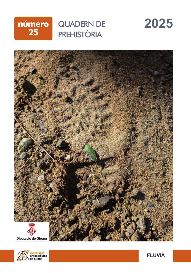 aagprehistoria's tweet photo. 20/08/2025 -  Publicació del Quadern de Prehistòria de l’AAG número 25 (2025) - https://t.co/opIR99GZmS https://t.co/0NIac6SvKC