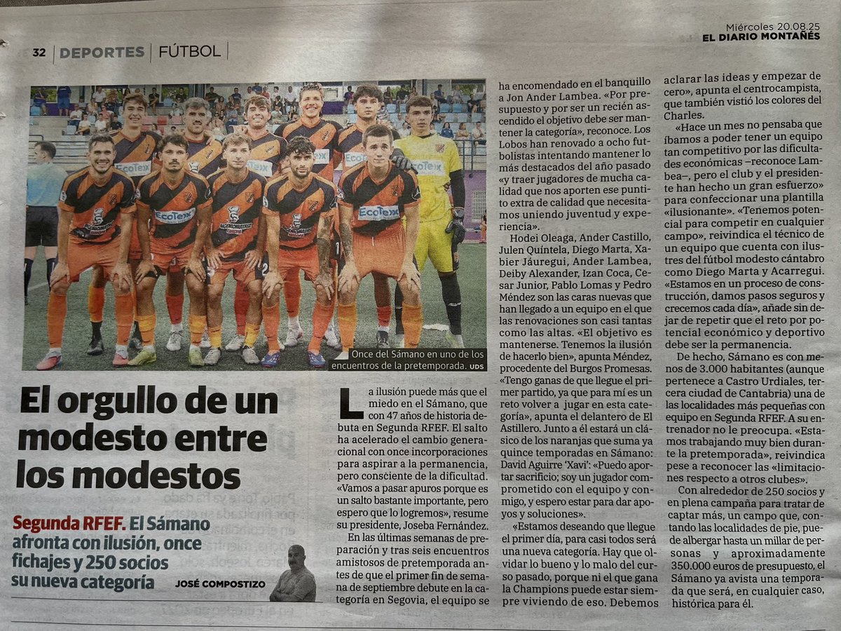 UDSamano's tweet photo. !Hoy salimos en el @dmontanes !🗞️ https://t.co/EtgMwKj4YM