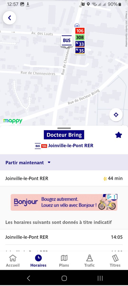 SSShakuras's tweet photo. 44 minutes d'attente pour un bus. ça fait moins de deux bus à l'heure. Dans quoi par l'argent du navigo dont le prix augmente au fil des années de @IDFmobilites @ClientsRATP #RATP ? https://t.co/KIOVJDUXfv