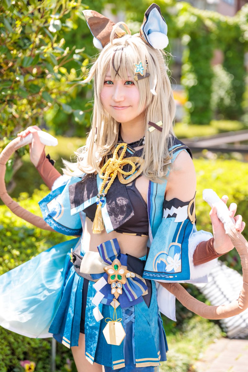 わたし、妖怪なんだ!!
「猫又」って呼ばれる妖怪だよ🐱📦
📸▶ <a href="/HerHermitag/">老@酒</a> 　 #Cosplay