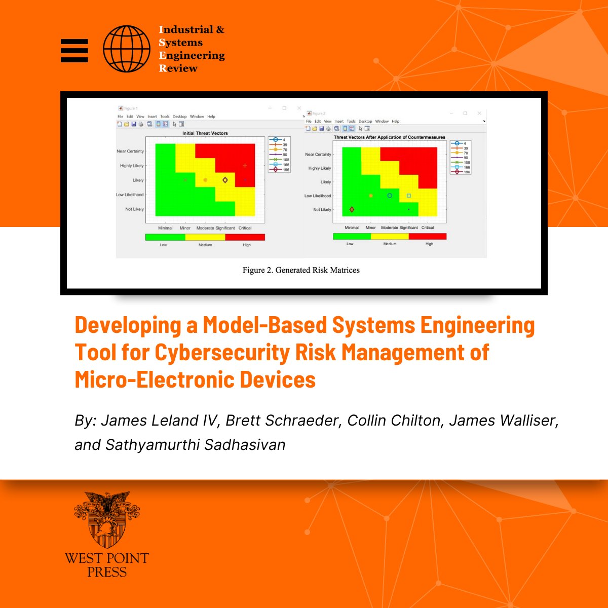What if we could calculate how secure a microchip is?
This article in ISER introduces a tool that helps engineers quantify cybersecurity risks to tiny but vital electronics.
Learn how their model helps prevent sabotage in tomorrow’s tech: iser.sisengr.org/index.php/iser…
