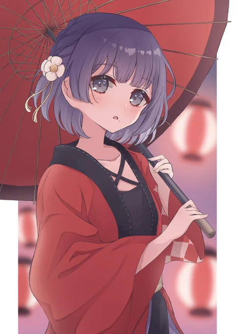 冠菊美鈴さんついに実装〜!! 楽しみ!!!(登場前に妄想してた絵!)