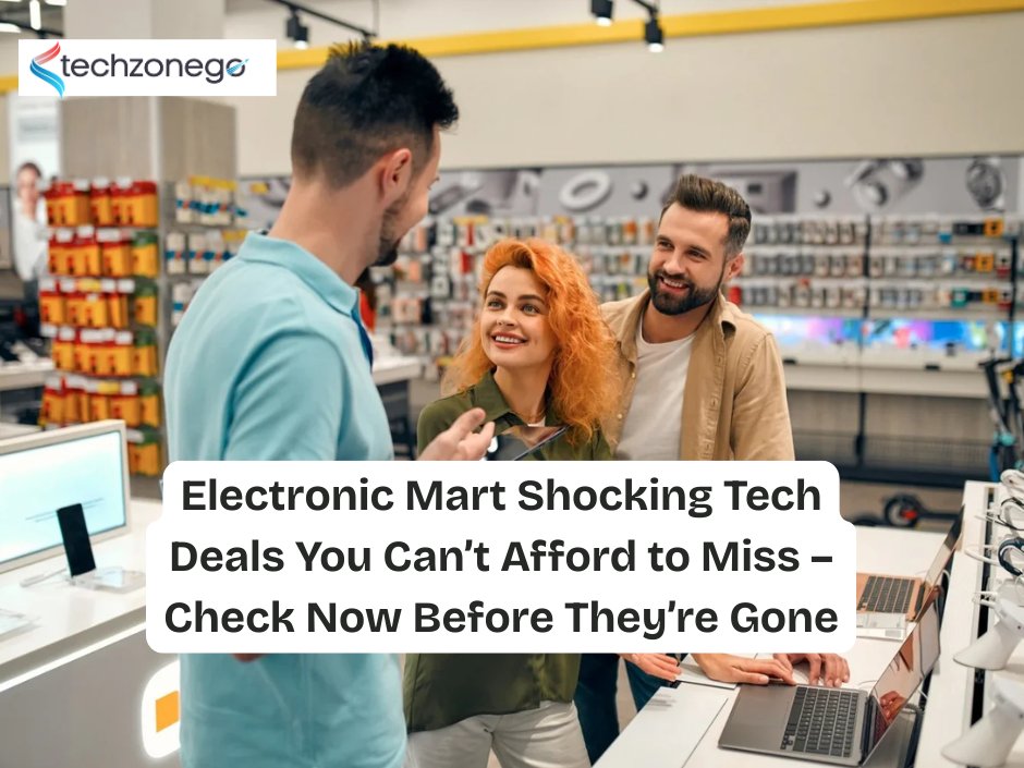 TechZoneGo's tweet image. Electronic Mart Shocking Tech Deals You Can’t Afford to Miss – Check Now Before They’re Gone!
Click here for details
techzonego.com/electronic-mar…
.
.
.
#electronics #TechDeals #Tech
