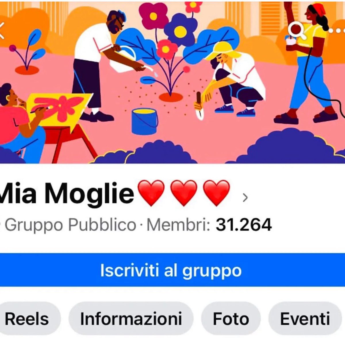 Il gruppo “Mia Moglie” é stato rimosso. 
Ora, e SOLO ORA, posso parlarne. 

Per chi lo ha fatto prima, CITANDOLO, ricordatevi che non avete fatto “una buona azione”, ma esposto le vittime a MIGLIAIA di volte le visualizzazioni precedenti. 

Mi sono quasi stancato di dirlo.