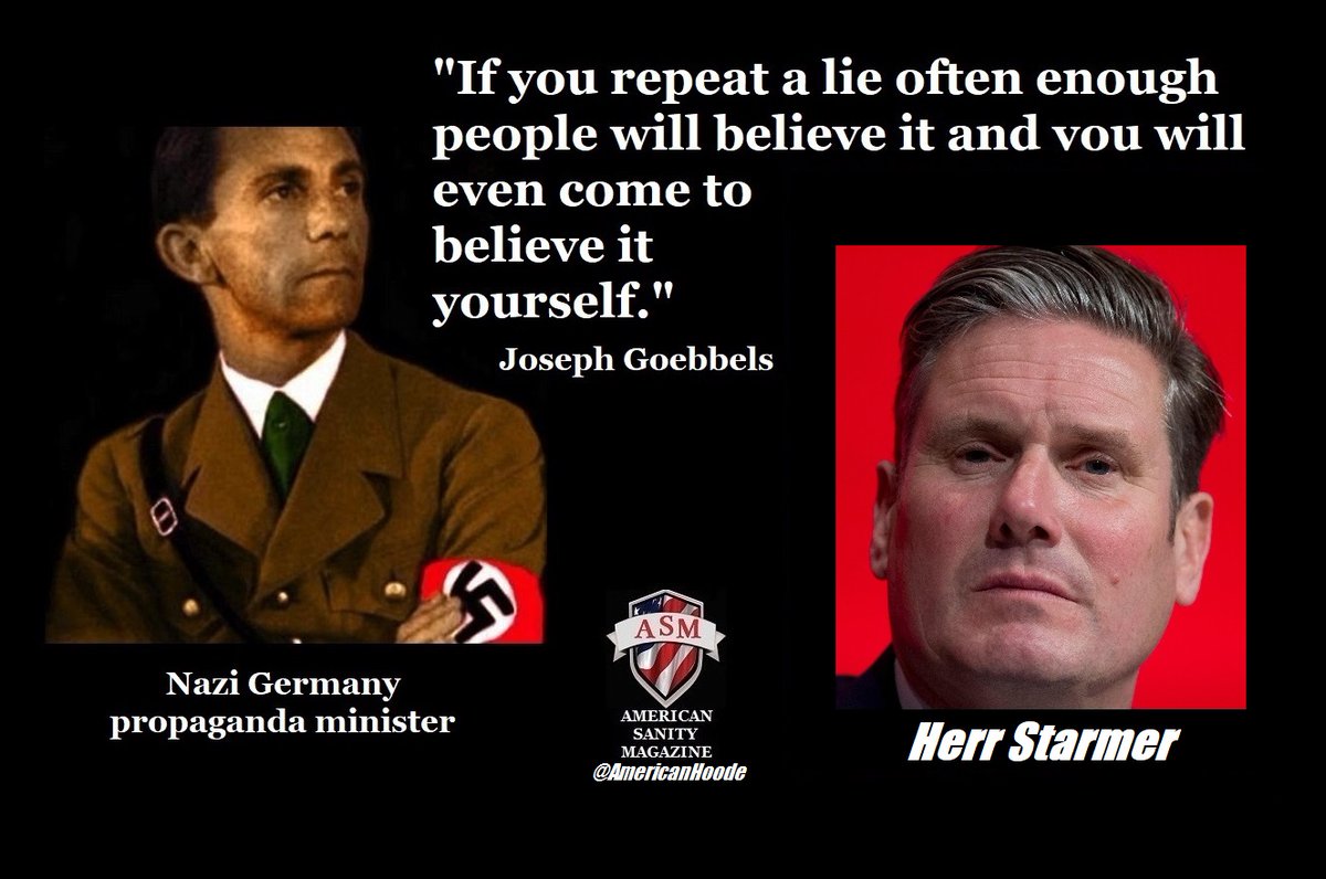 <a href="/Keir_Starmer/">Keir Starmer</a> If Starmer repeats a lie often enough do you believe him?