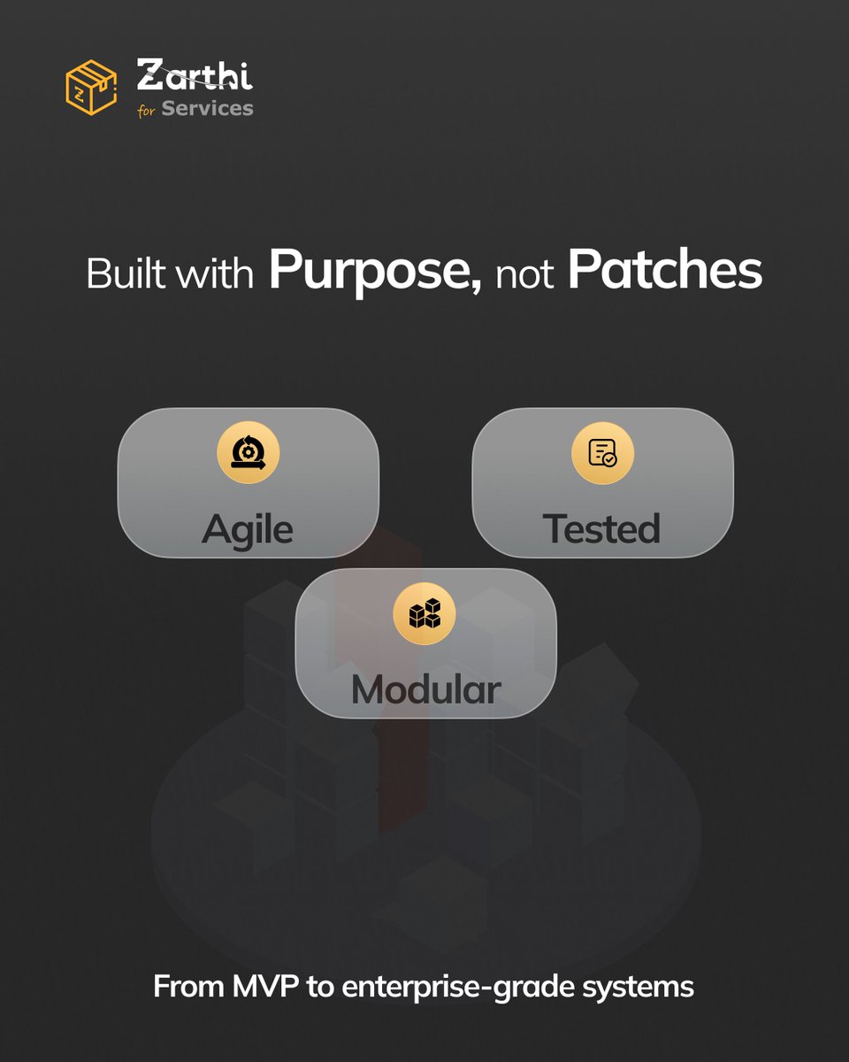 ZarthiOfficial's tweet image. Good code fixes today. Great architecture builds tomorrow.
At Zarthi, we create agile, modular, and tested systems that scale as you grow.
Future-ready starts here with Zarthi.
#CloudArchitecture #SoftwareArchitecture #TechInnovation #Zarthi #YourBusinessSarthi