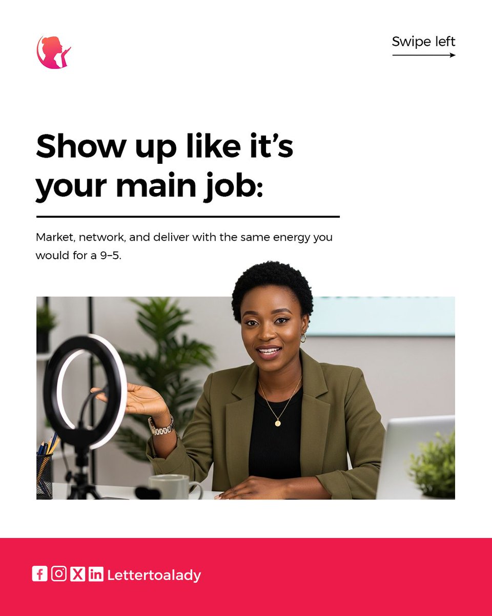 LetterToALady's tweet photo. Here are 4 ways to take your side hustle seriously! Tag two businesswomen who have amazing businesses or business ideas and remind them that the world needs what they have to offer!

P.S.: Save this and refer to it when you need a reminder to take your business seriously.🚀🩷 https://t.co/dZlwc21UkL