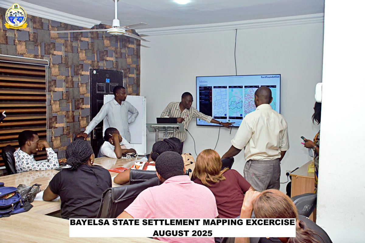 bysphcb's tweet image. Photos from the Bayelsa State Settlements Geospatial Mapping and Data Collection exercise.

#bysphcb #bayelsastatehealthmatters 
#healthgistbybysphcb #bayelsastateprimaryhealthcareboard #healthsystemstrenghening #factfoundation