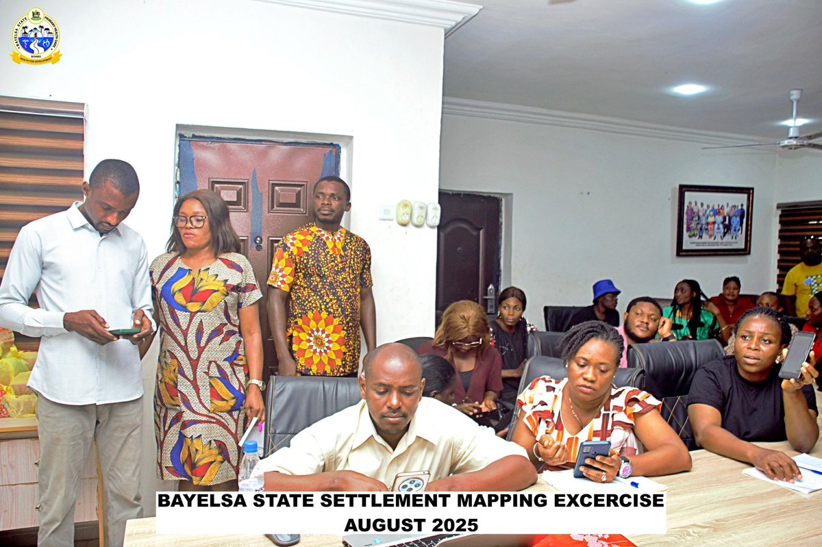 bysphcb's tweet image. Photos from the Bayelsa State Settlements Geospatial Mapping and Data Collection exercise.

#bysphcb #bayelsastatehealthmatters 
#healthgistbybysphcb #bayelsastateprimaryhealthcareboard #healthsystemstrenghening #factfoundation