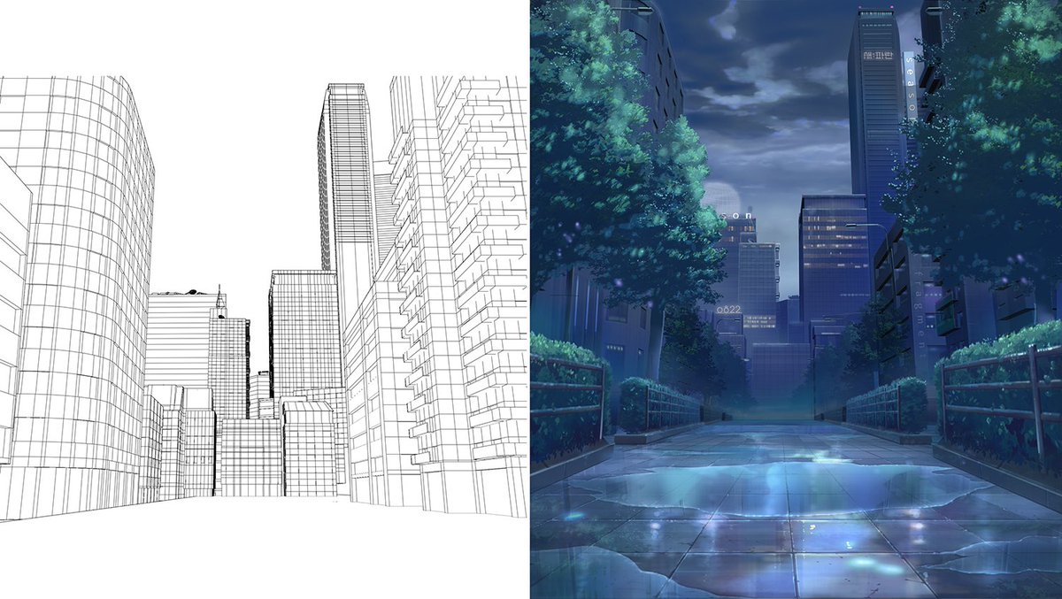 작년에 작업한 블렌더베이스 애니풍 배경일러~
블렌더베이스는 저, 베이스컬러작업은 애니회사에서 해주셨고 컨셉에 맞춘 컬러,디테일 퀄업+보정을 제가 추가로 했습니다.