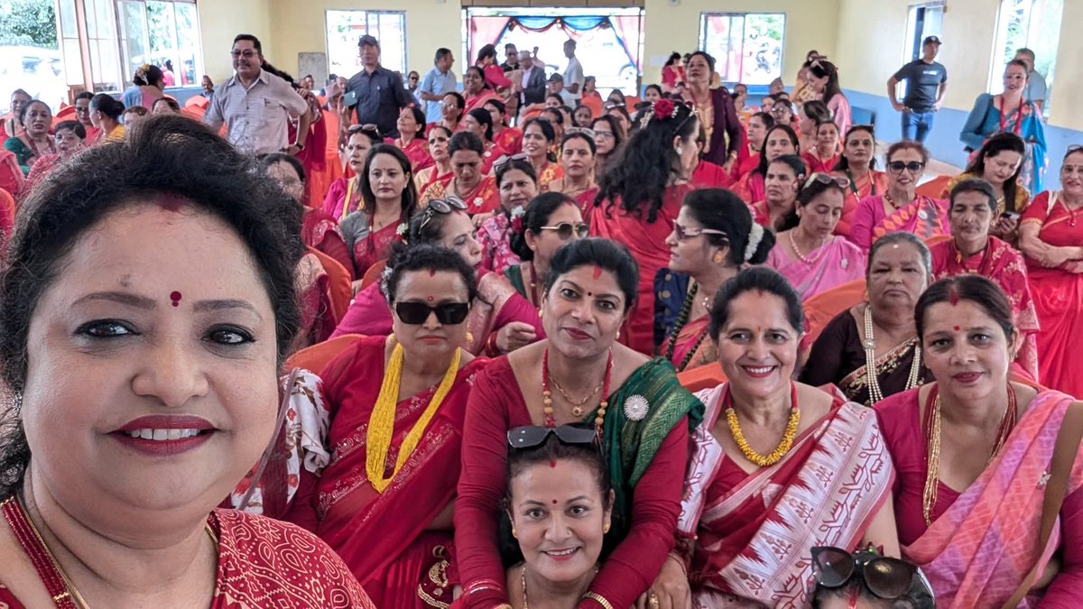 KhadgiHari's tweet photo. तिज विशेष कार्यक्रम -क्षेत्र नं.६ (ख) https://t.co/EB31xFmXYX