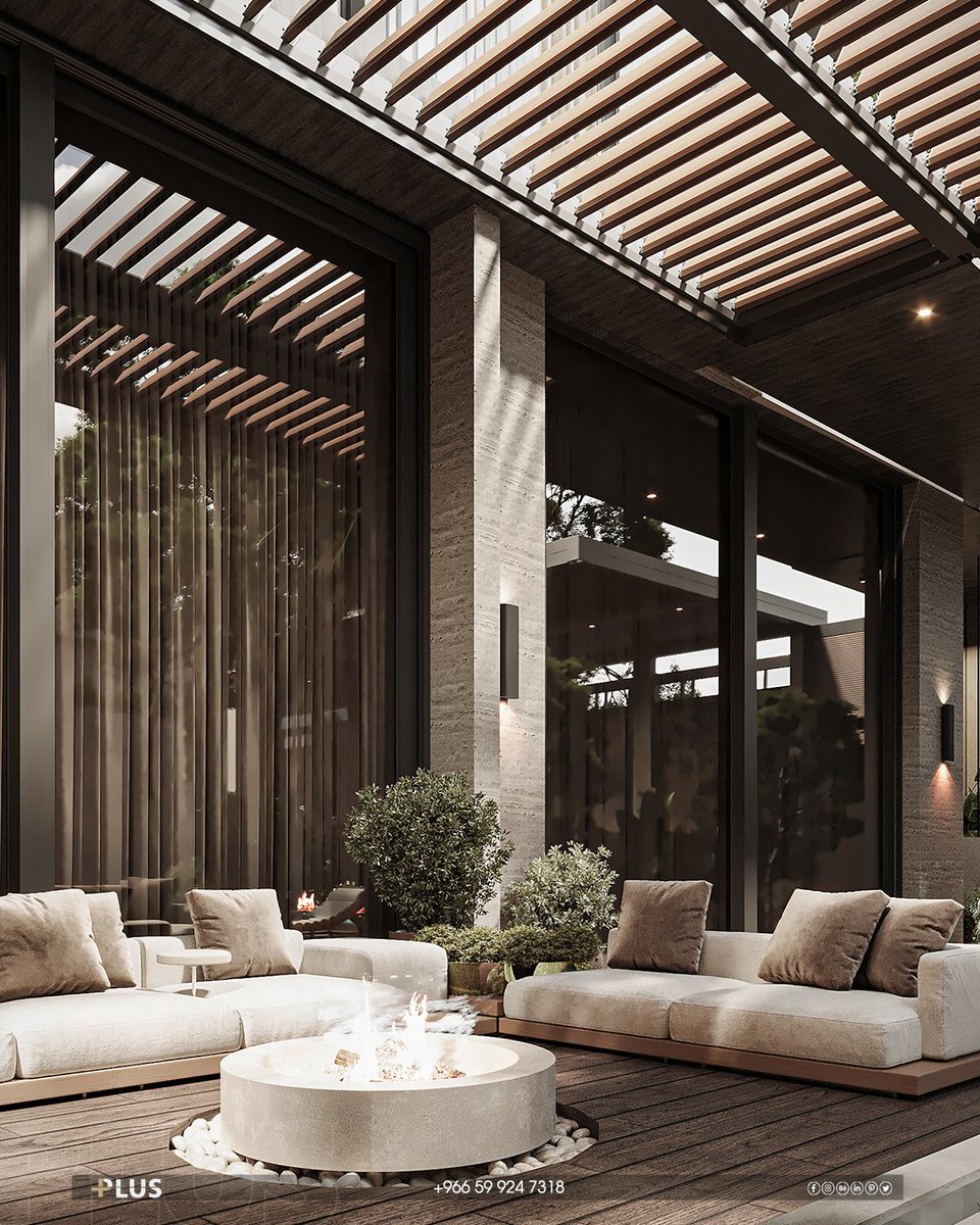 Buildplussa's tweet image. Luxury redefined in Saudi Arabia 🇸🇦✨
A villa landscape designed for relaxation, elegance, and timeless comfort — where every detail tells a story. 🌴💫
#LuxuryVilla #SaudiArabia #ModernArchitecture #PoolsideLiving