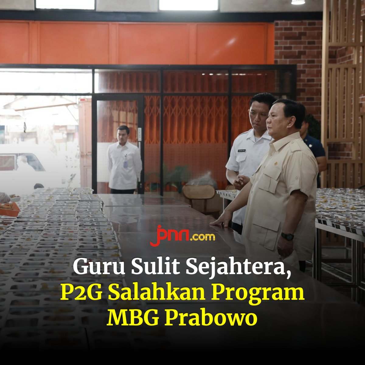 Perhimpunan Pendidikan dan Guru (P2G) menilai tenaga pendidik sulit untuk sejahtera bila separuh anggaran pendidikan habis untuk program Makan Bergizi Gratis (MBG).

Koordinator nasional (Kornas) P2G Satriwan Salim mengapresiasi beberapa program quick wins pemerintah pusat di