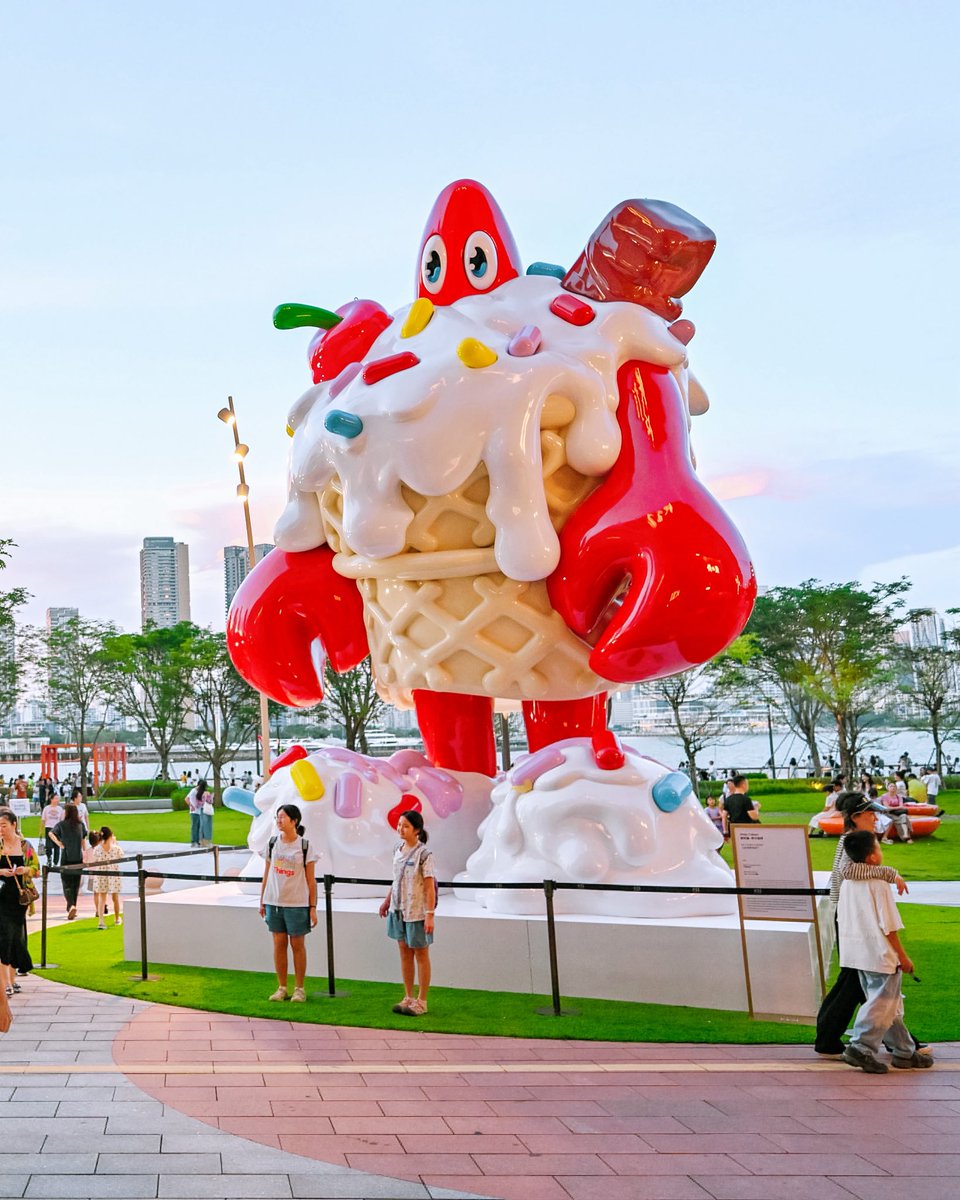 Philip Colbert (@lobsteropolis) on Twitter photo Scream for Ice Cream 🍦❤️ my takeover of K11 ECOAST in Shenzhen now open , 8M steel sculpture part of my show ETERNAL SUNSHINE 🌞 <a href="/thelobstars/">The Lobstars</a> Scream for Ice Cream 🍦❤️ my takeover of K11 ECOAST in Shenzhen now open , 8M steel sculpture part of my show ETERNAL SUNSHINE 🌞 <a href="/thelobstars/">The Lobstars</a>