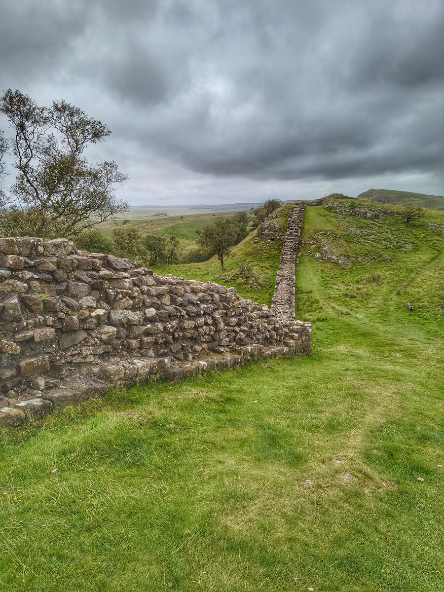 #hadrianswall #nationaltrail above Walltown in the <a href="/NlandNP/">N'land National Park</a>