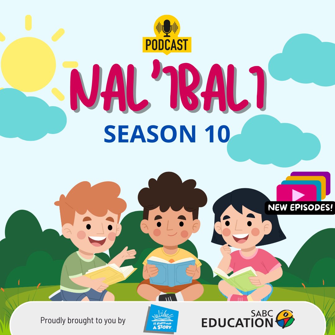 From big laughs to big lessons , The latest Nal’ibali episodes are here to inspire every listener.
Tap the link and let the storytelling begin:  omny.fm/shows/nalibali…

#Nalibali #SABCEDUCATION