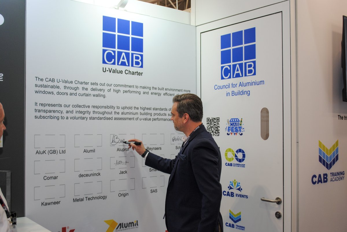Have you signed up to the CAB U-value Charter?

Bringing clarity and continuity to aluminium window, door and curtain walling performance data, this new, voluntary scheme commits signatories to standardise U-value calculations. 

ow.ly/9XMf50WF9PX
