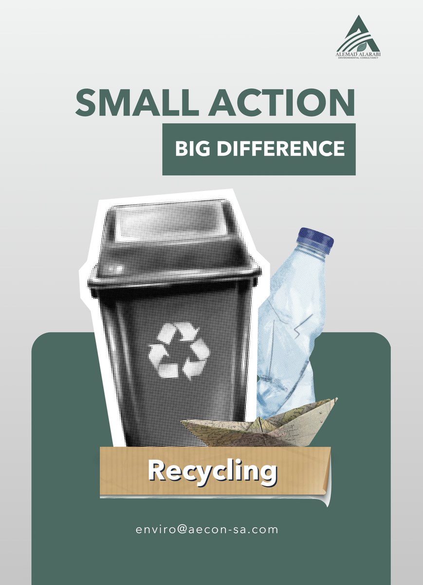 alemadalarbi's tweet photo. Small action, big difference. π±
Start recycling today for a cleaner tomorrow.
#Recycle #Recycling #GoGreen #Sustainability #EcoFriendly #CleanFuture #SmallActionBigDifference #AlemadAlarabi https://t.co/L58Awe9uGY