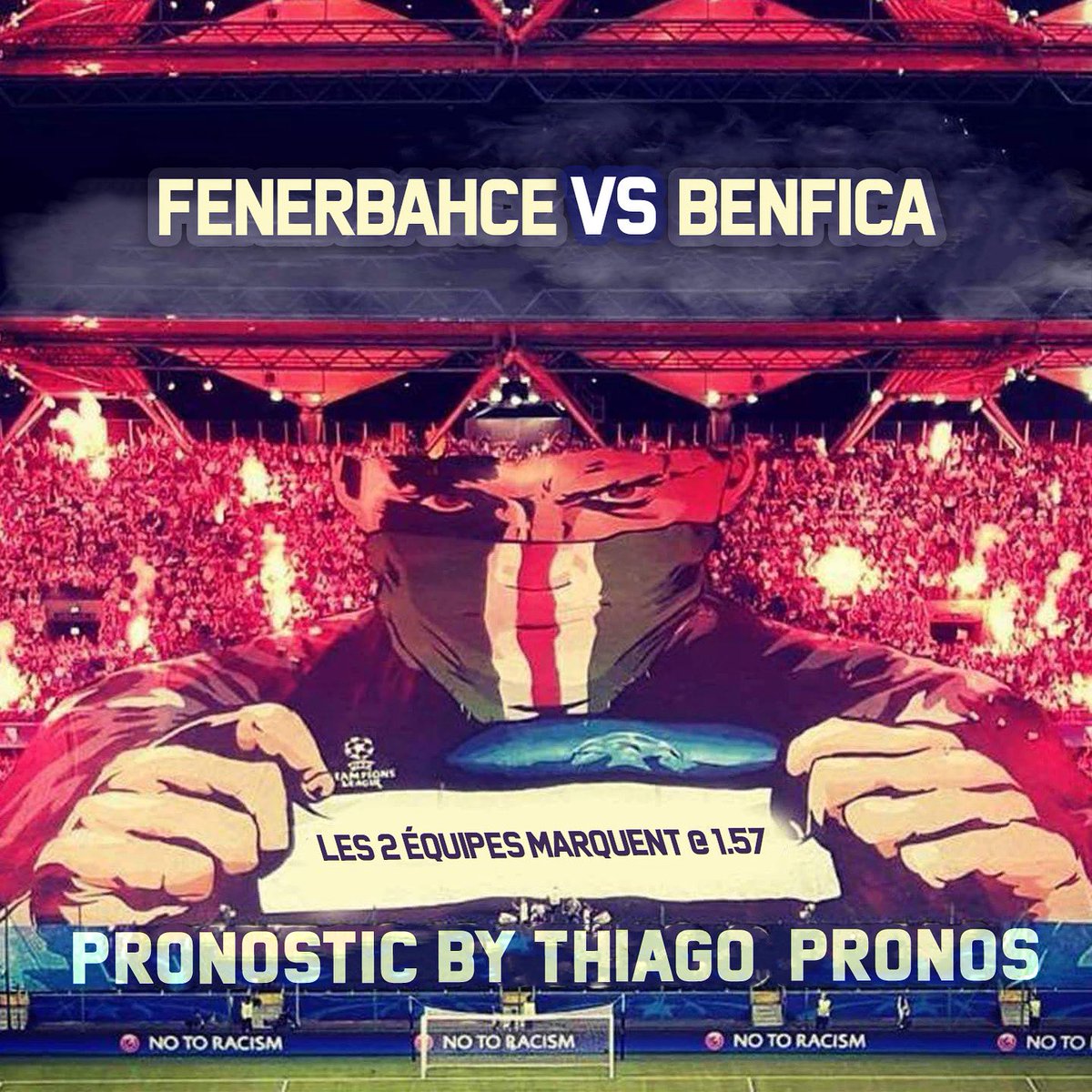 Thiago Pronos 🔞 (@thiagopronos) on Twitter photo Si Fenerbahce ne marque pas, j’offre 2x10€ 💸
🔄 RT
❤️ Like
🤝 Follow <a href="/thiagopronos/">Thiago Pronos 🔞</a>
Commente le bookmaker de ton choix 💬 Si Fenerbahce ne marque pas, j’offre 2x10€ 💸
🔄 RT
❤️ Like
🤝 Follow <a href="/thiagopronos/">Thiago Pronos 🔞</a>
Commente le bookmaker de ton choix 💬
