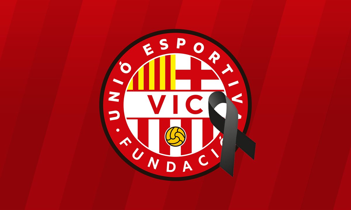 🔴 La Fundació Unió Esportiva Vic vol expressar el més sentit condol pel traspàs d'Antonio Cacereño i Ramos, avi de l'entrenador del futbol base, Èric Cacereño. Una forta abraçada a la família i amics. Descansi en pau.