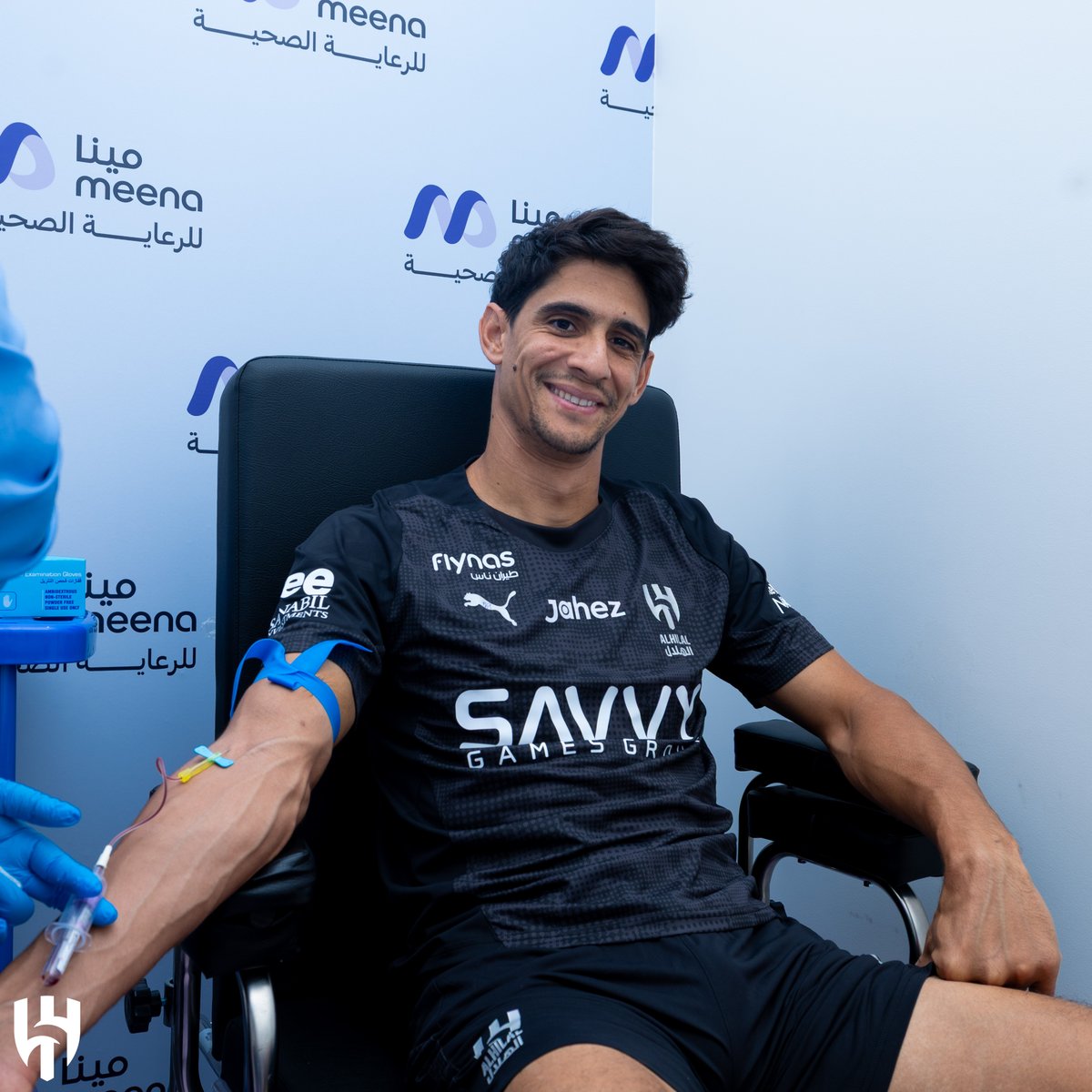 Alhilal_FC's tweet photo. 🏥💙 https://t.co/lc9hvXTYWE