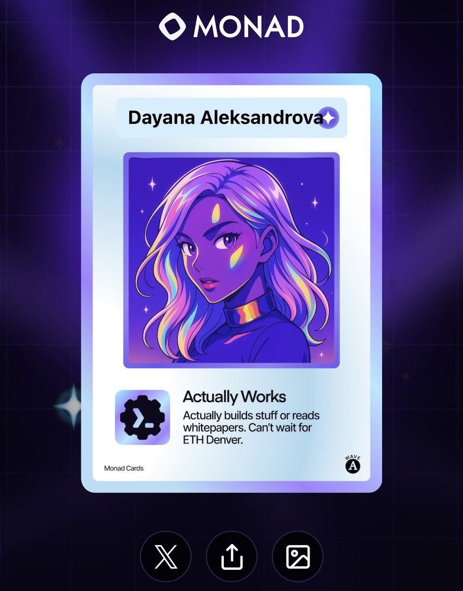 Dayana Aleksandrova (@dee_centralized) on Twitter photo GMonad! 💜
I usually don’t bother claiming stuff but <a href="/keoneHD/">Keone Hon ⨀</a> went thru the trouble of tagging HUNDREDS of eligible people 🤯
So this post goes out to you, <a href="/keoneHD/">Keone Hon ⨀</a> GMonad! 💜
I usually don’t bother claiming stuff but <a href="/keoneHD/">Keone Hon ⨀</a> went thru the trouble of tagging HUNDREDS of eligible people 🤯
So this post goes out to you, <a href="/keoneHD/">Keone Hon ⨀</a>