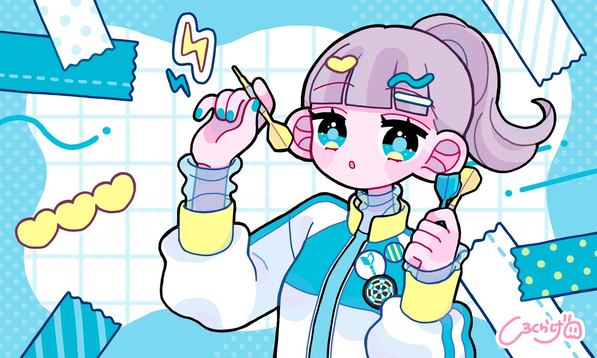 ˋˏ Work ˎˊ˗ ダーツライブ様のキャンペーンにて、第1回のイラストを