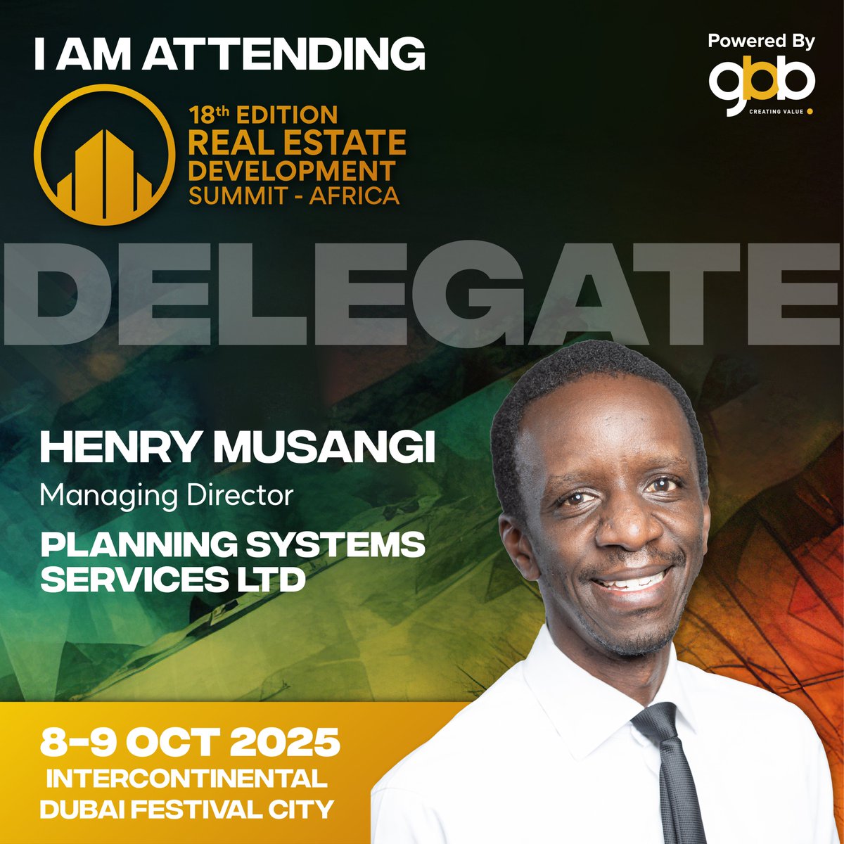 Heading to Dubai for the <a href="/gbbventure/">GBB Venture</a>  18th Real Estate Development Summit Africa! Excited to join fellow innovators shaping Africa's built environment. This is where the future of our cities gets designed. 
Oct 8-9 | Dubai | bit.ly/4lotZhX
Let's build Africa #RealEstate